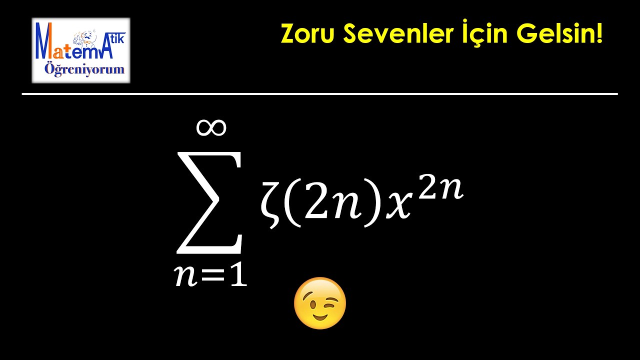 Zoru sevenler için gelsin
