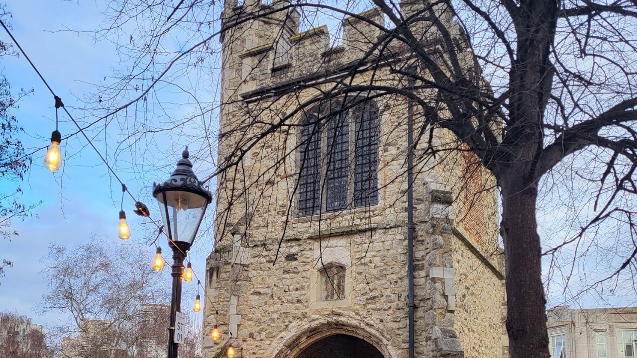 St  Margaret's Church, Barking, United Kingdom- December 25, 2022- 10:03am