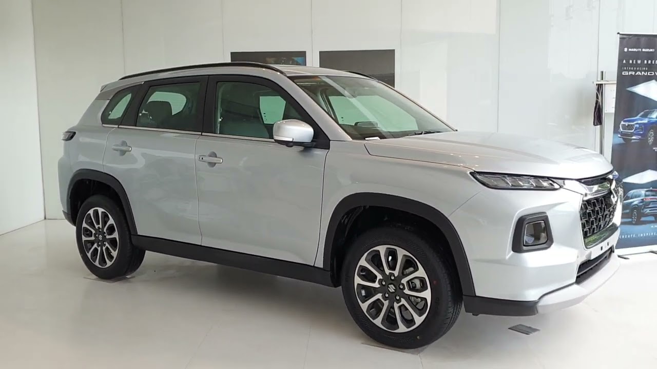 2022 Maruti Suzuki Grand Vitara 4x4 AllGrip | Exterior, Interior, Engine Bay, Boot Space & LED Light