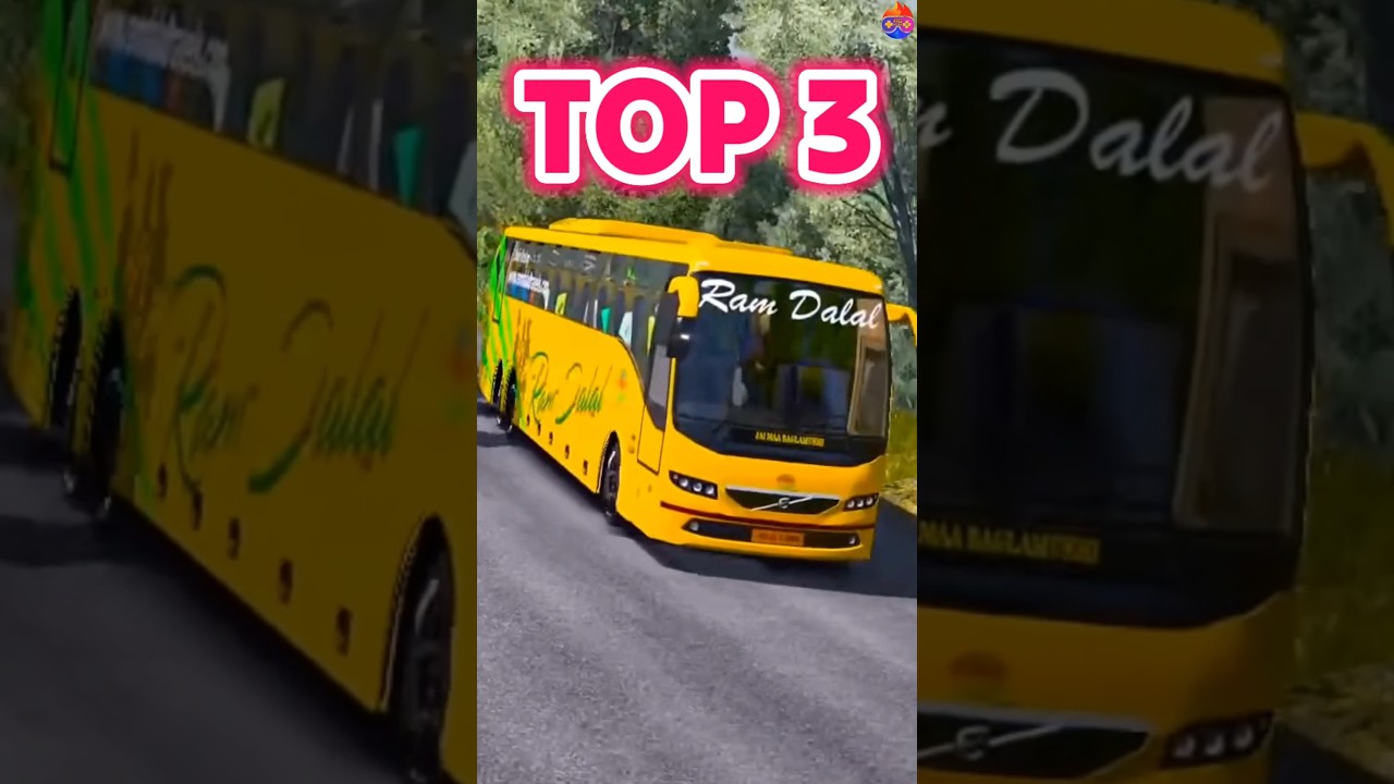 TOP 3 BEST BUS🚌SIMULATOR🎮GAMES FOR ANDROID! 
