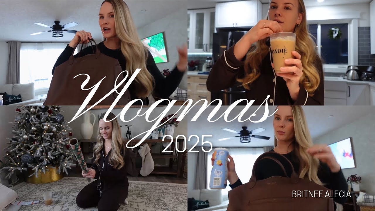 VLOGMAS 2025! Day 22, Getting out the door with two kids, Overstimulated, Real mom life 