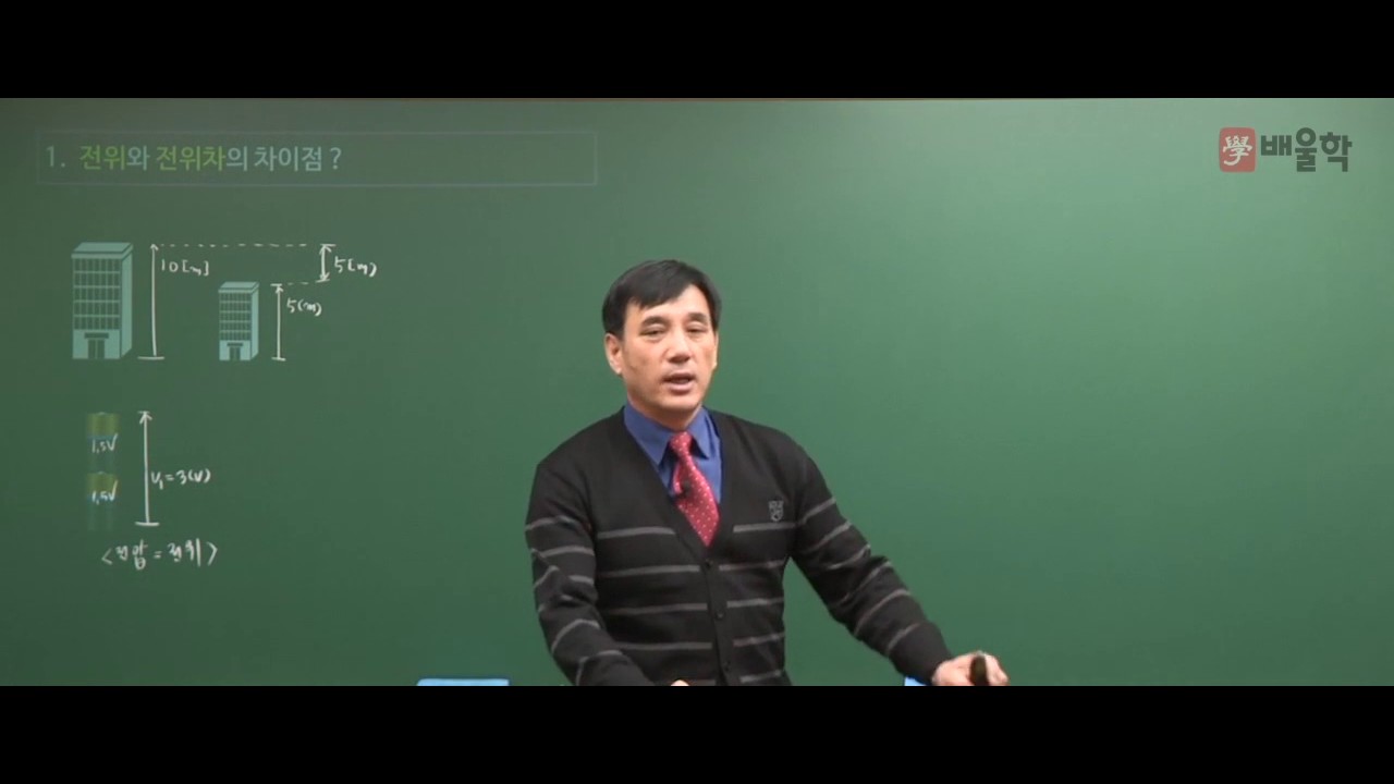 [전기기사] 기초 전기용어 특강 01 - 전위와 전위차의 차이점은?