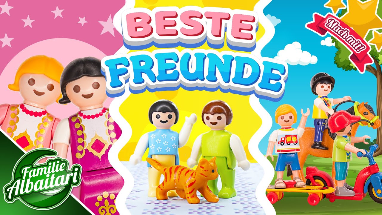 Beste Freunde 🤝 Vorstellung BFF Playmobil Film Deutsch | Freundschaft im Islam 🌙 | Bester Freund 🎉