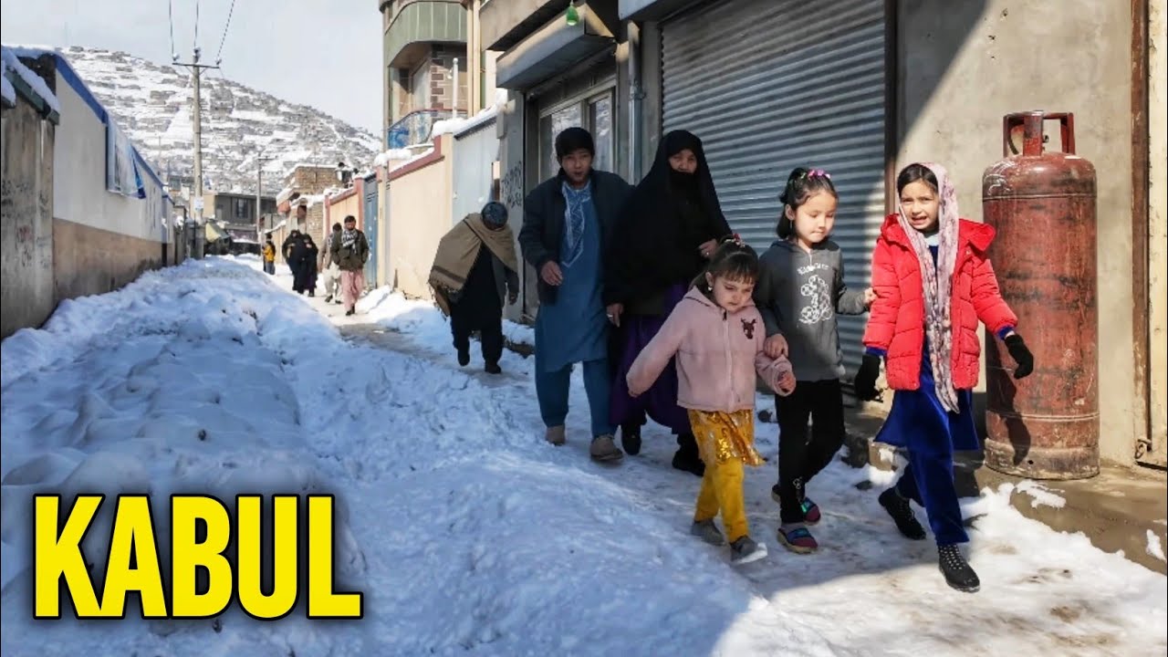 Life in Kabul Winter 2026 ❄️ | 4K Walking Tour of Afghanistan’s Capital Streets & Daily Life