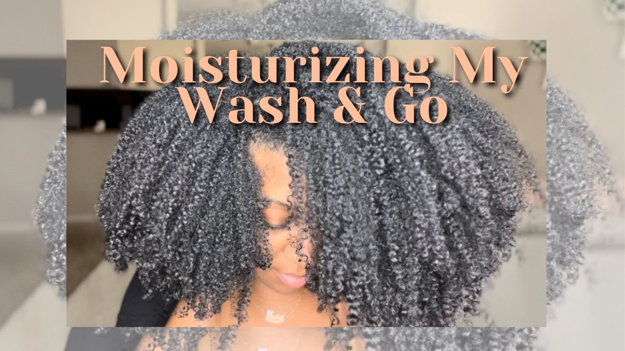 MOISTURIZING MY WASH AND GO !!!