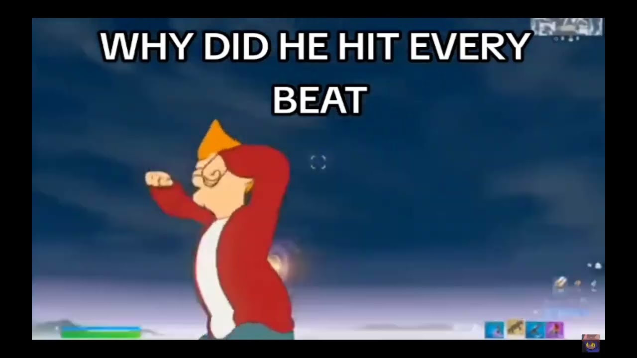 WHY DID HE HIT EVERY BEAT (in 4k because it's already in HD (1080p60).)