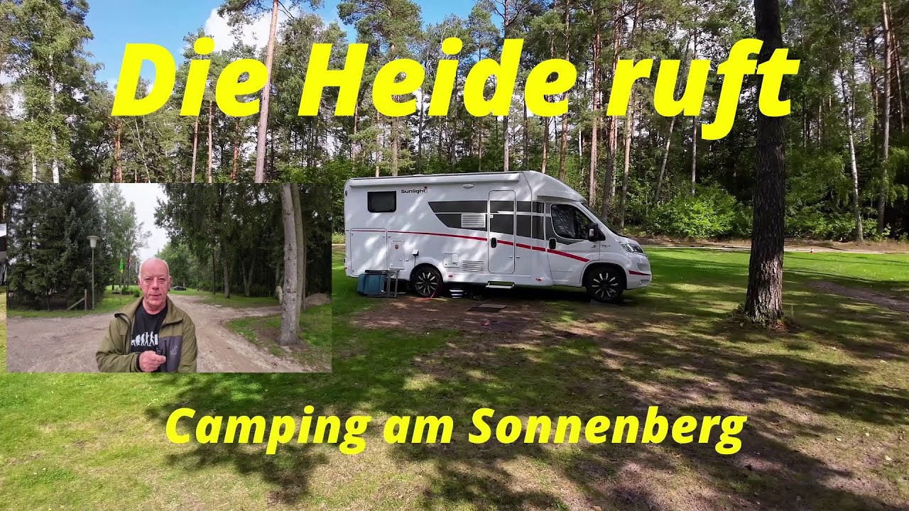 Naturcampingplatz  Lüneburger Heide / Am Sonnenberg bei Müden  /  #vlog146