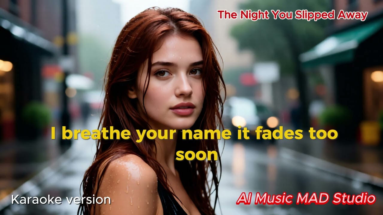 The night you slipped away (karaoke version) | AI Music MAD Studio