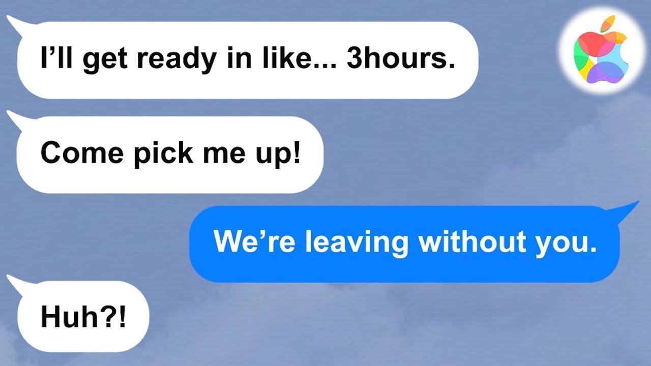 【Apple】Mom friend is constantly late for appointments, but you won't believe why!! Her downfall...