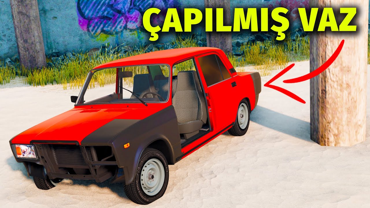Kasıb Bağban Şəhərdə Vaz 2107 - Tərk Edilmiş Maşın | BeamNG.Drive | Maşın Oyunları | #sahmarehmedov