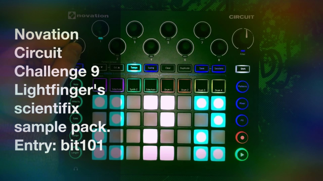 Novation Circuit Challenge #9 - bit101