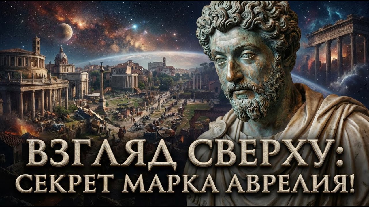 Техника «Взгляд Сверху»: Как Марк Аврелий Убивал Стресс (Метод Стоиков)