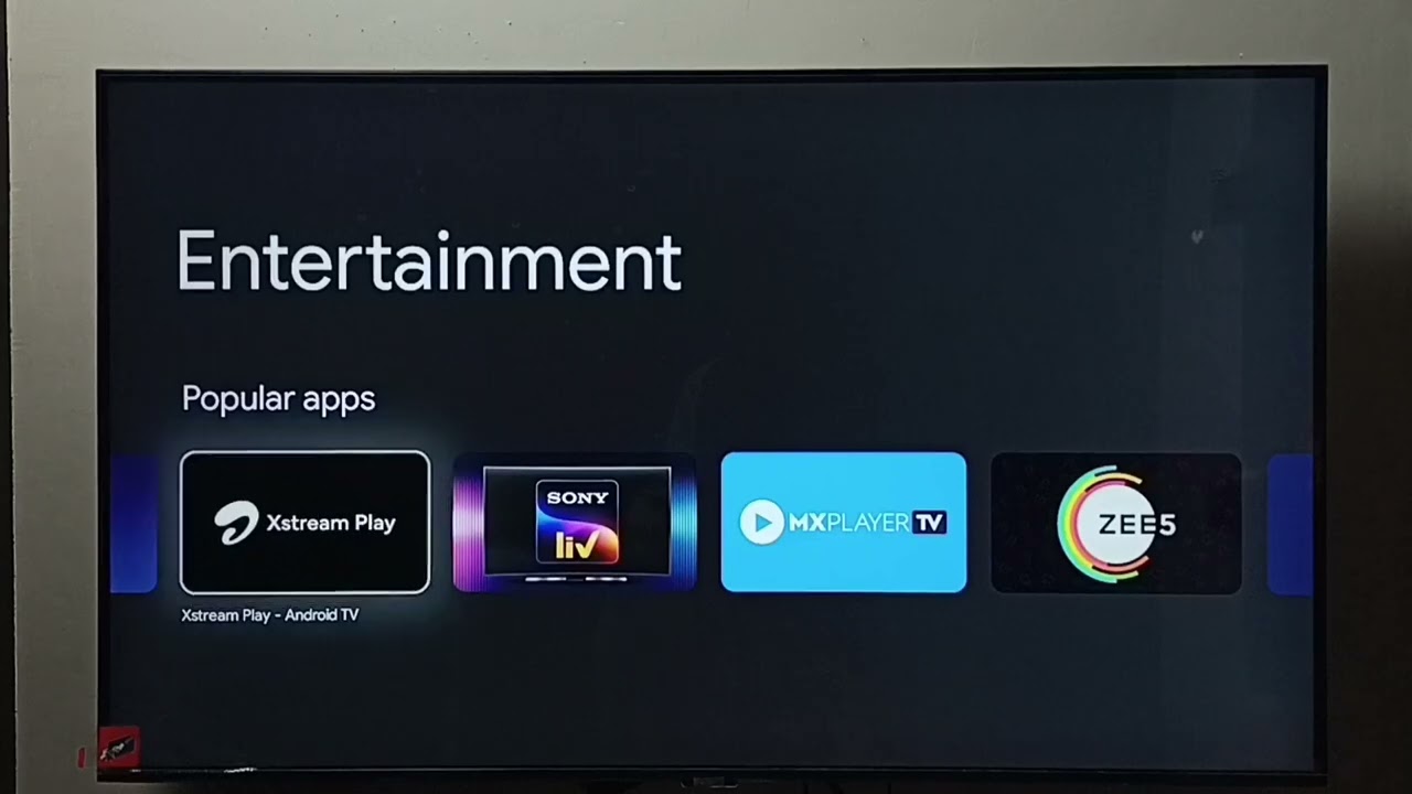 Smart Google TV: как установить приложение Airtel Xstream Play