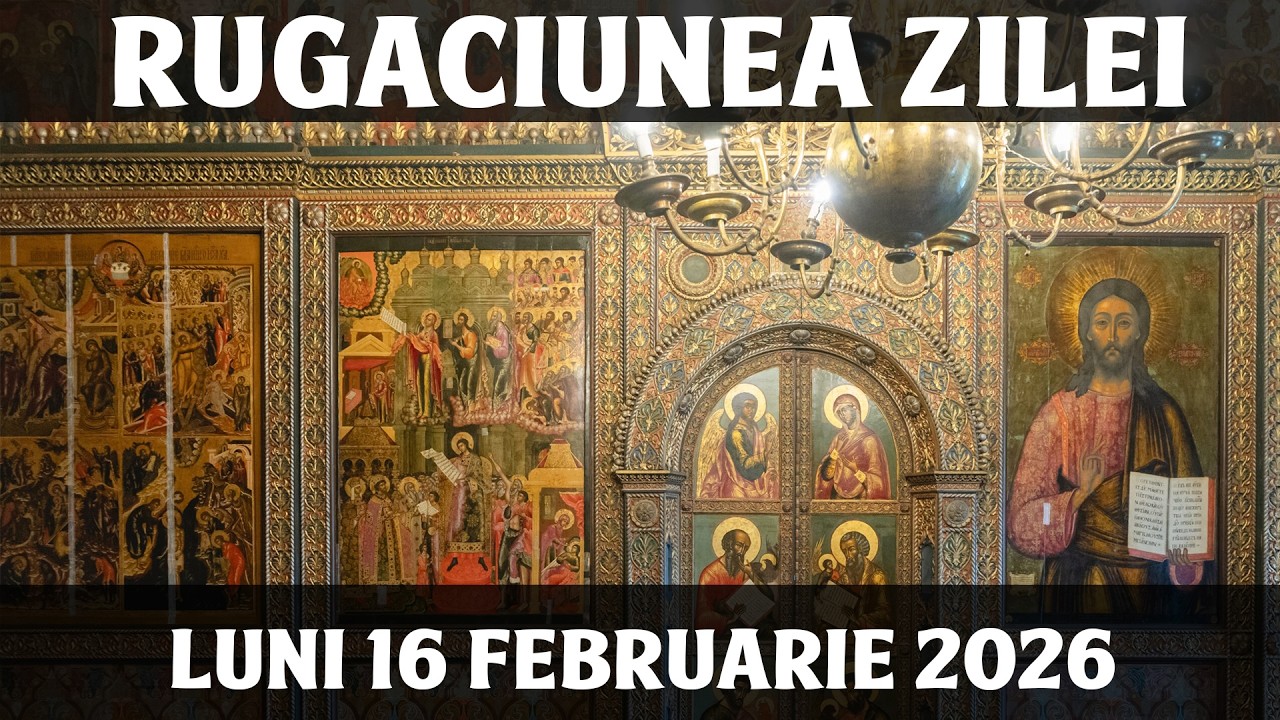 RUGACIUNEA ZILEI DE LUNI 16 FEBRUARIE 2026