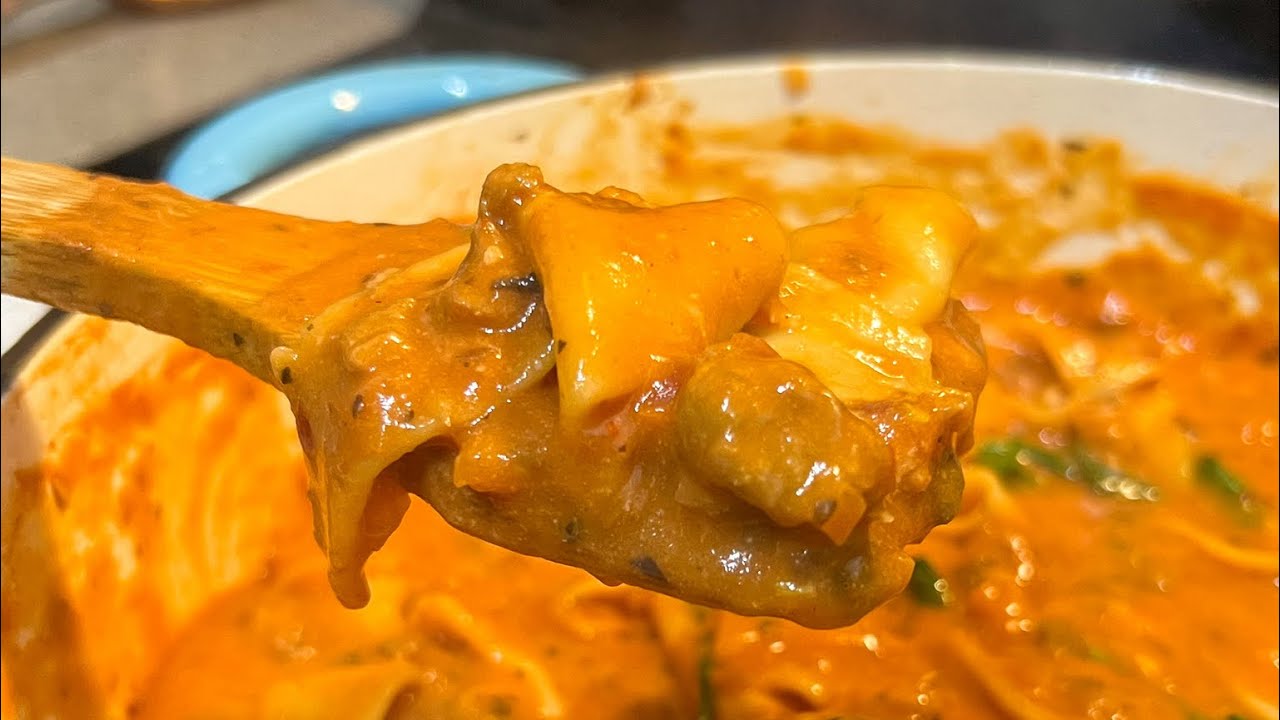 🇮🇹 I'm OBSESSED with this One Pot Vegan Lasagna Soup!