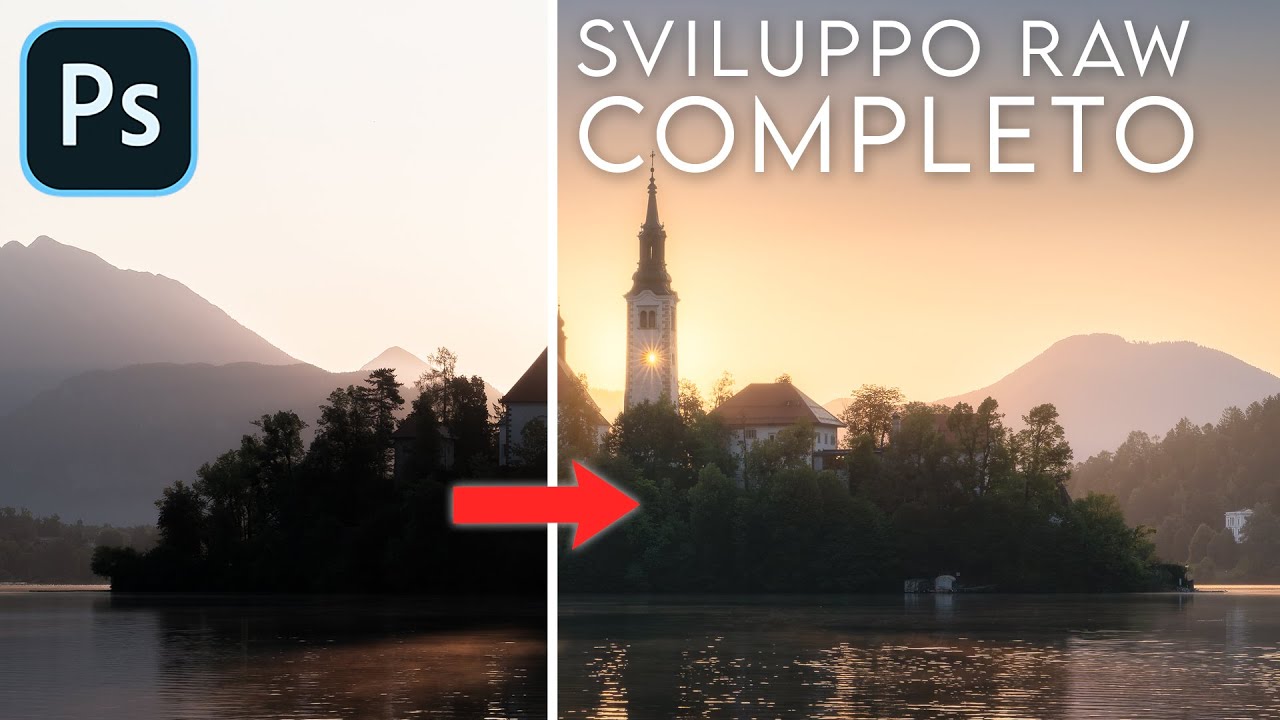 Recupero al TOP di uno scatto singolo - Sviluppo Completo Photoshop - BLED