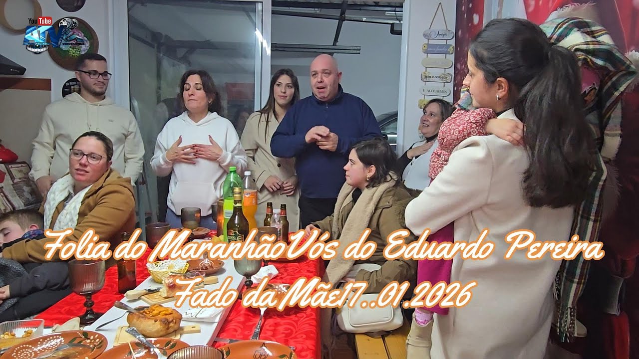 Folia do Maranhão Cantado por Eduardo Pereira e  Fado da Mãe  Casa da Susana e António F17 01 2026