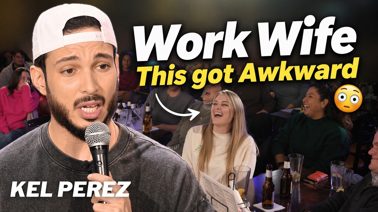 Он привёл свою коллегу на выступление | Kel Perez Crowd Work