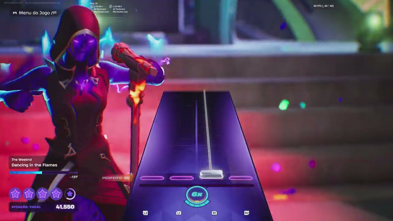 FORTNITE FESTIVAL - THE WEEKND - DANCING IN THE FLAMES