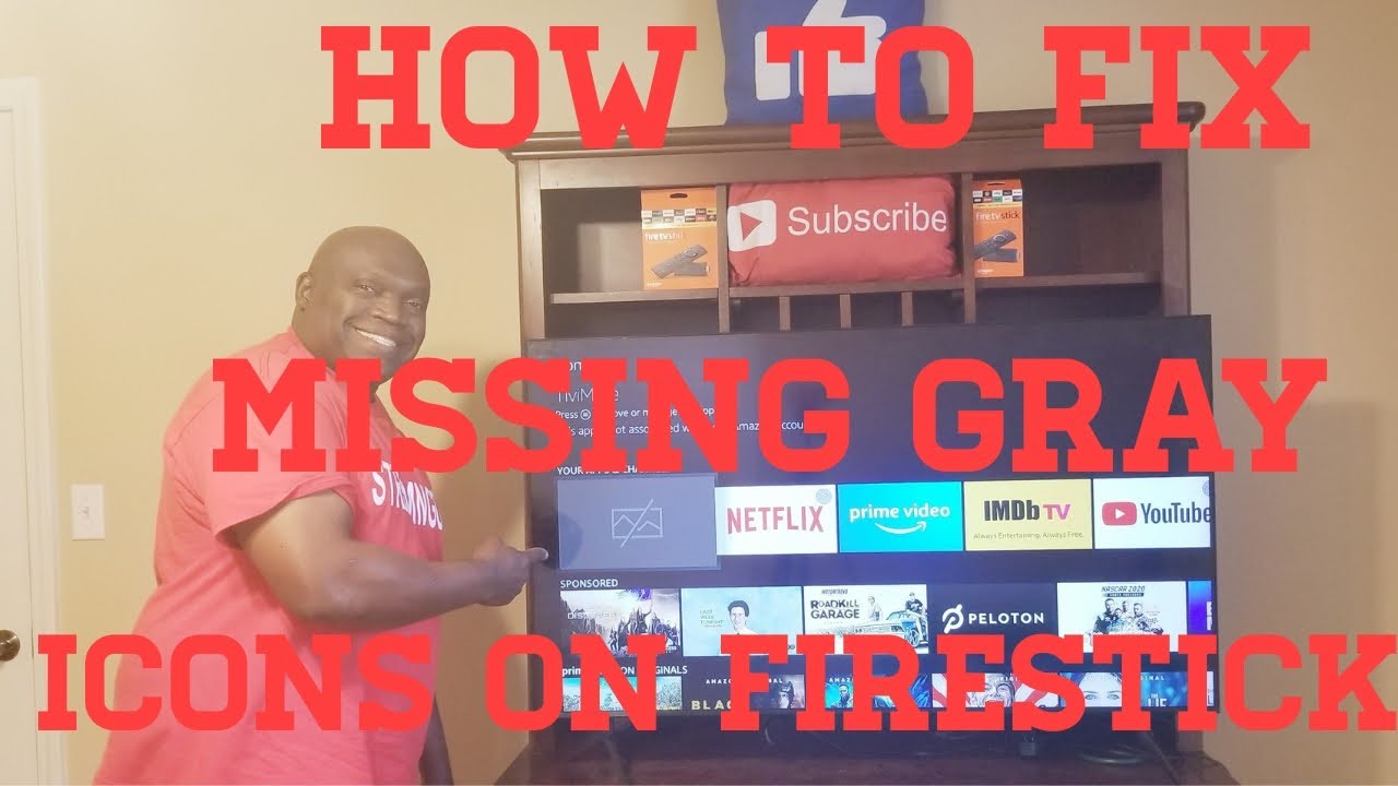 HOW TO FIX MISSING GRAY ICONS ON A FIRESTICK
