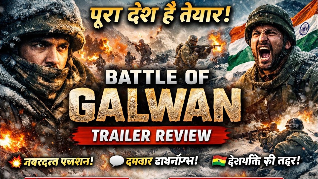Battle of Galwan Trailer Review  Dil Hila Dene Wala Trailer | Josh, Emotion aur Deshbhakti Peak Par