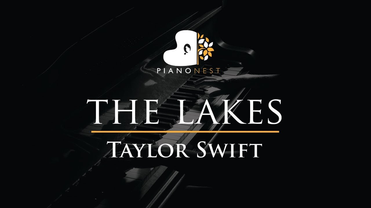 Taylor Swift - the lakes - Piano Karaoke Instrumental Cover with Lyrics