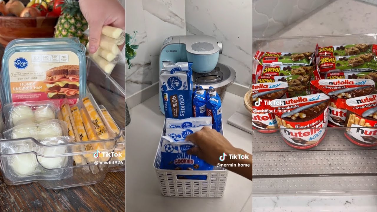 Satisfying Random Restock, Food restock, & Cleaning ASMR #482