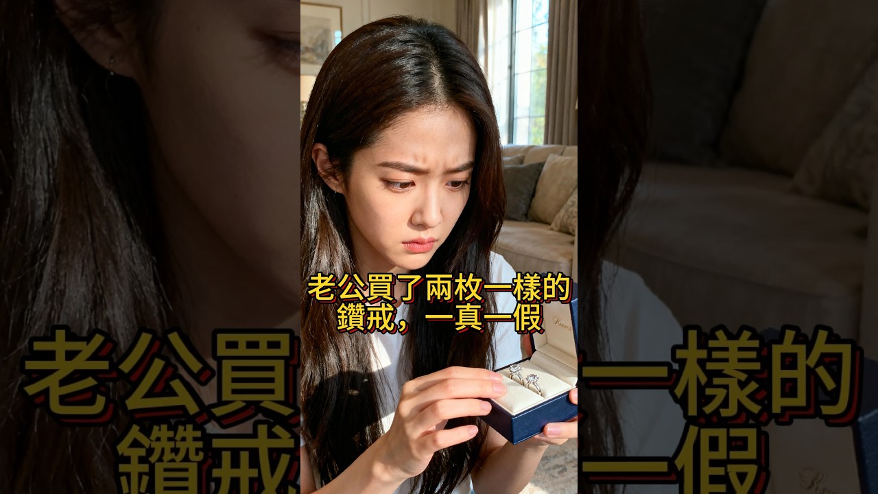 老公买了两枚一样的钻戒，一真一假