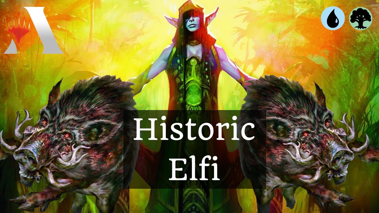 Simic Elfi historic, per chi ama correre insieme ai cinghiali [Magic Arena Ita]