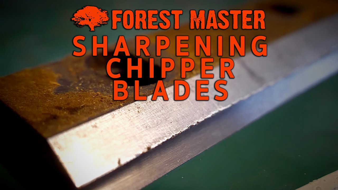 How I Sharpen Chipper Blades 🪒