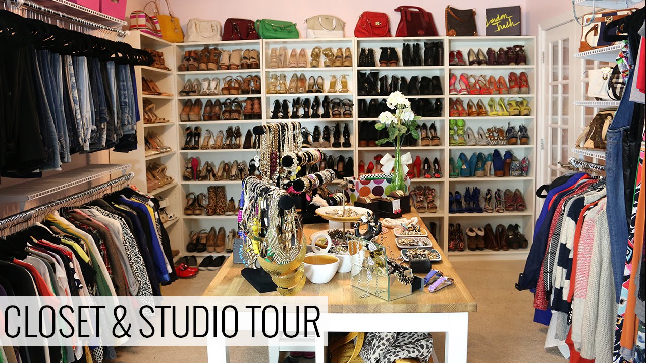 My Closet and Studio Tour