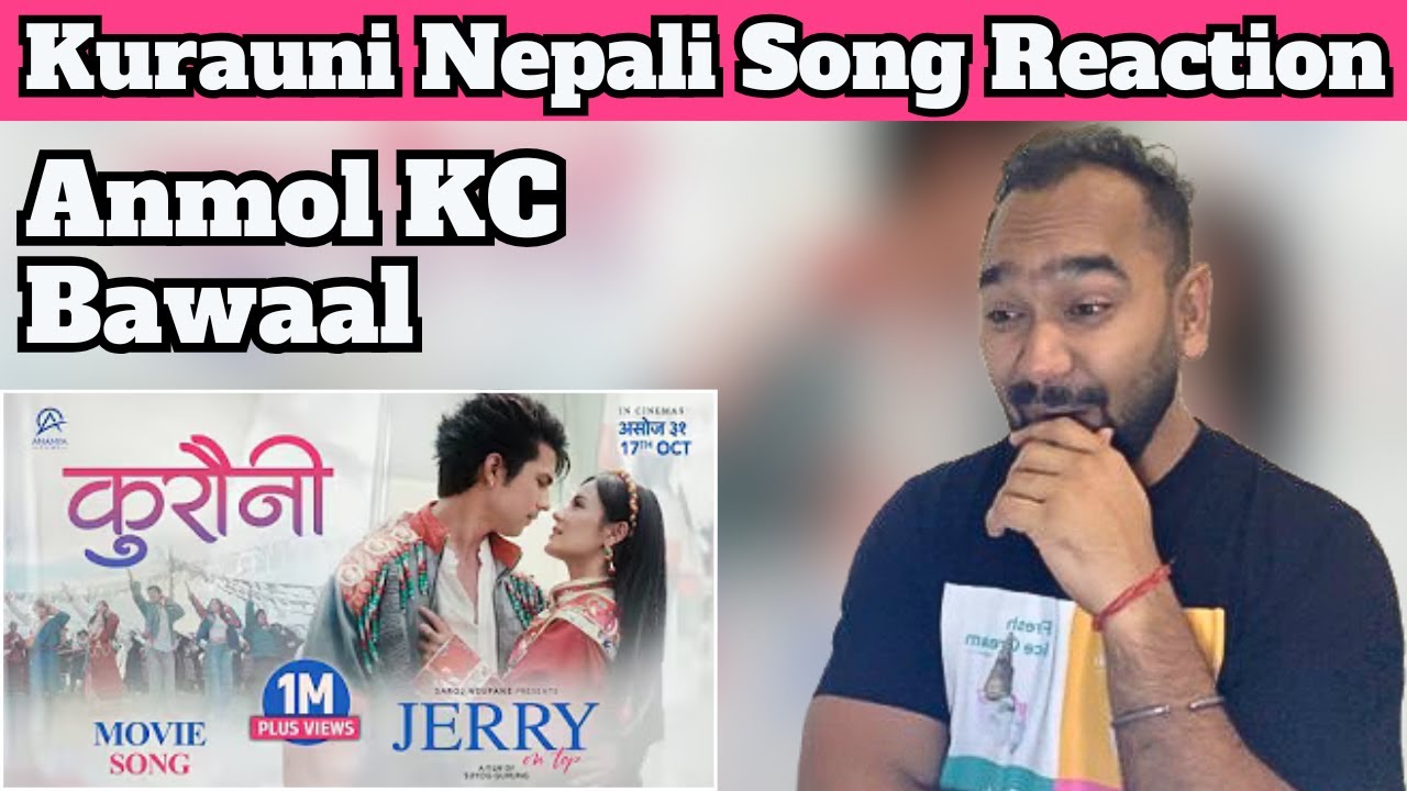 Kurauni Nepali Song Reaction | Anmol KC | Vishnu | Indian Reaction | Reaction Zone