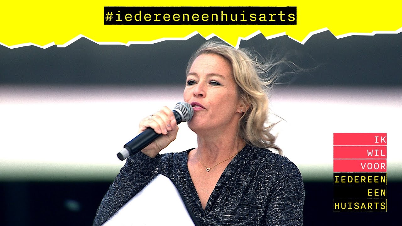 Manifestatie huisartsenzorg 1 juli - Iedereen een huisarts door Sophie van Hoytema