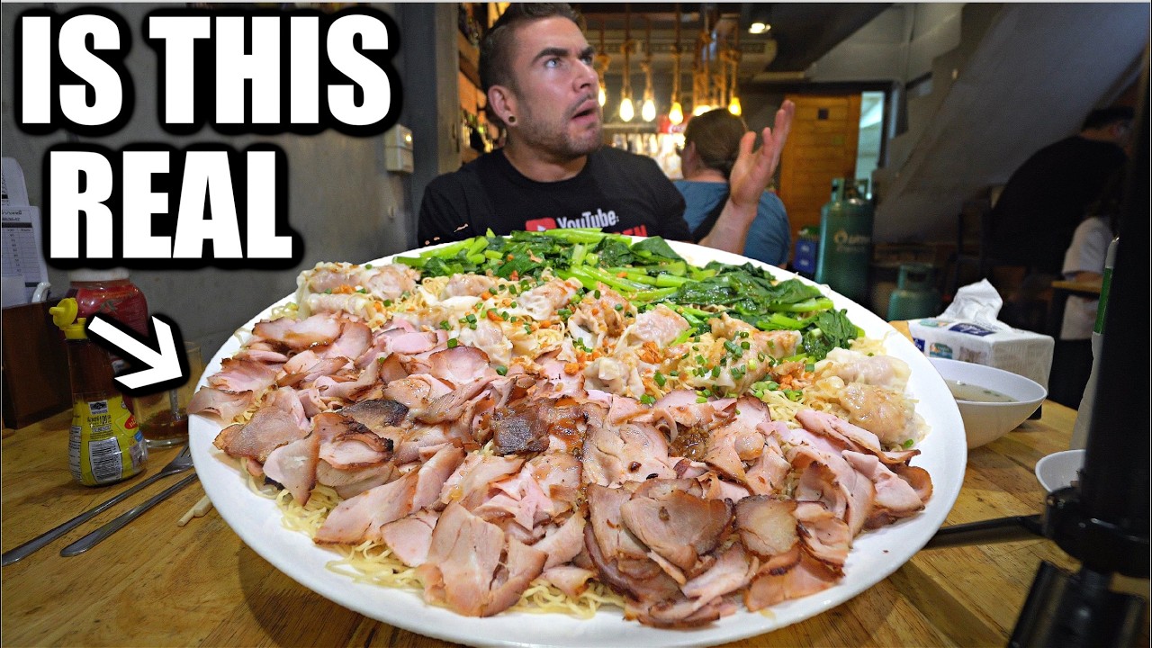 THIS NOODLE CHALLENGE KICKED MY BUTT & WAY BIGGER THAN EXPECTED | Joel Hansen