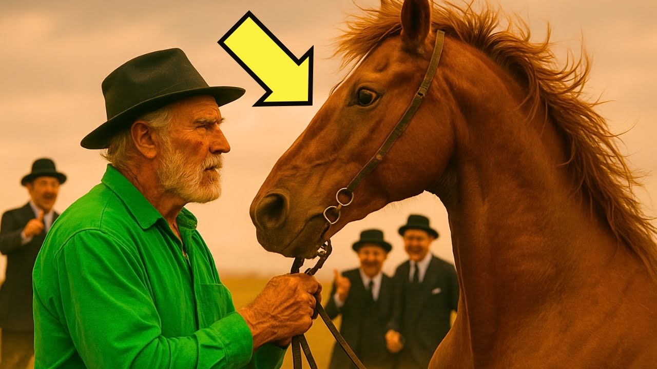 NADIE PODÍA DOMAR AL CABALLO SALVAJE… HASTA QUE UN ANCIANO LO ENFRENTA Y ALGO INCREÍBLE SUCEDE