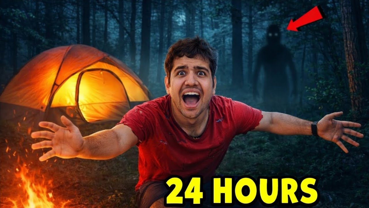 One Night Explorer Mountain Deep forest | एक रात मैं अकेले पहाड़ पर गहरे जंगल में ज़िंदा रहा
