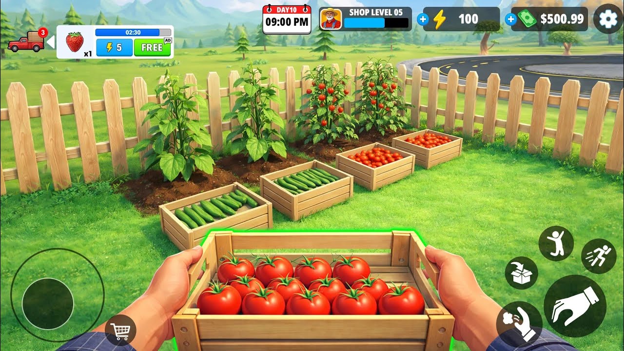 Farm To Supermarket Simulator 3D HD Android Gameplay 