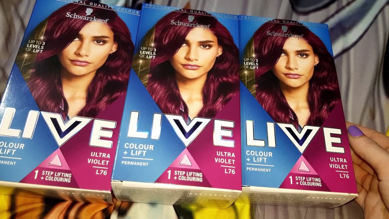 Live Ultra Violet (colour lift)