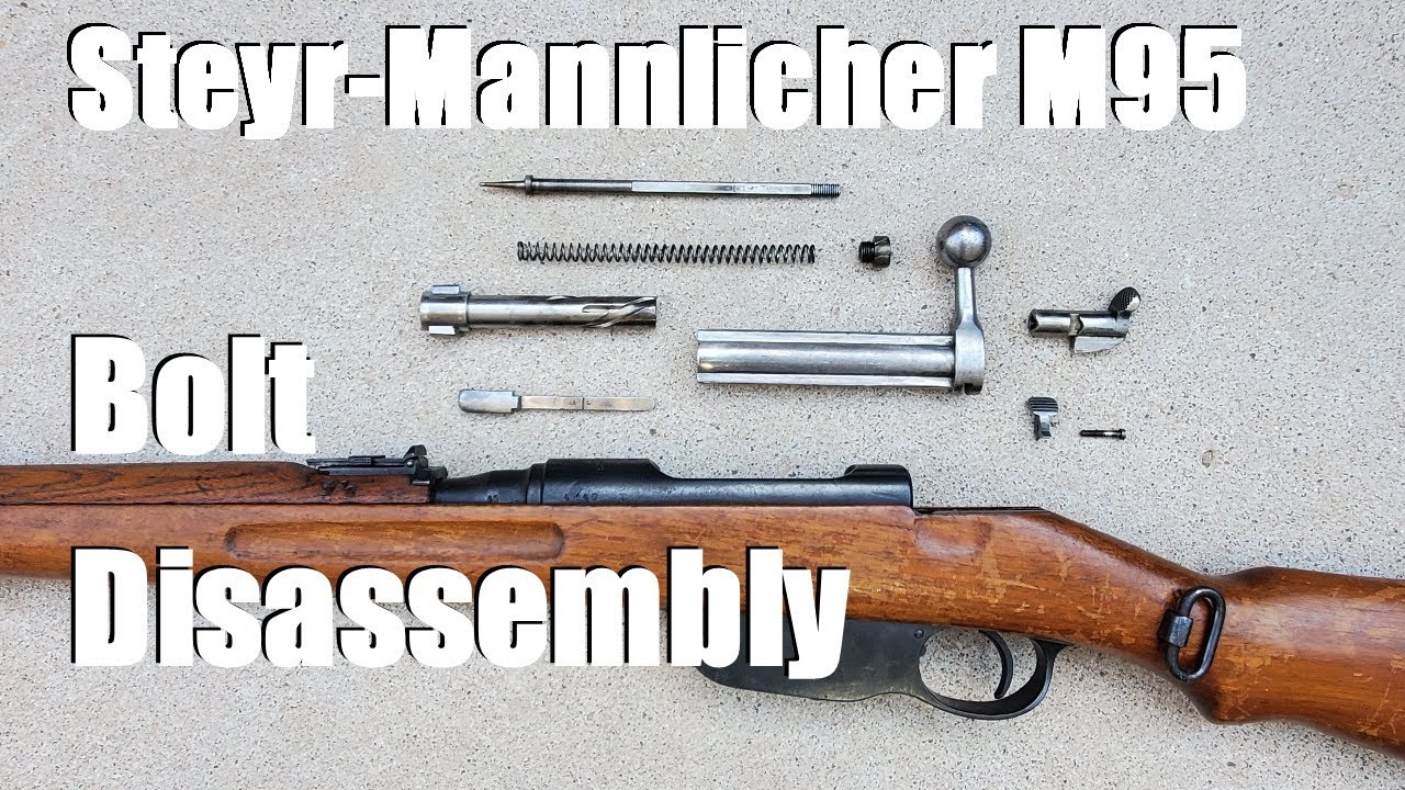 Steyr-Mannlicher M95 Bolt Disassembly