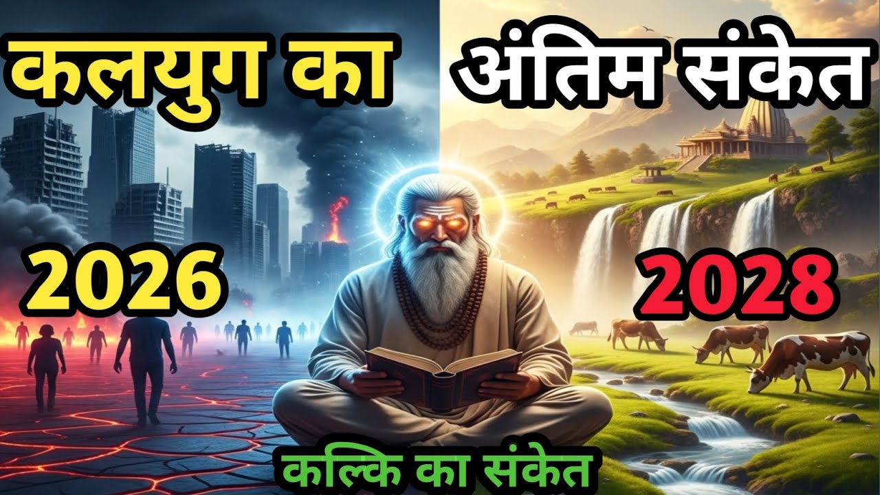 2026 से 2028 तक युग परिवर्तन | कलयुग का अंतिम संकेत और कल्कि का आगमन