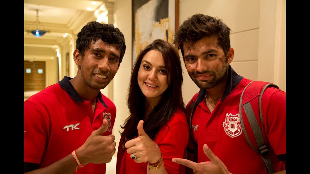 Preity Zinta interviews Manan Vohra and W. Saha | KXIP | KingsXIPunjab | IPL