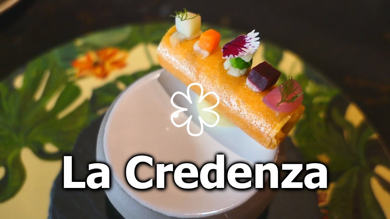 Pranzo di tartufo al ristorante LA CREDENZA, una stella michelin ⭐