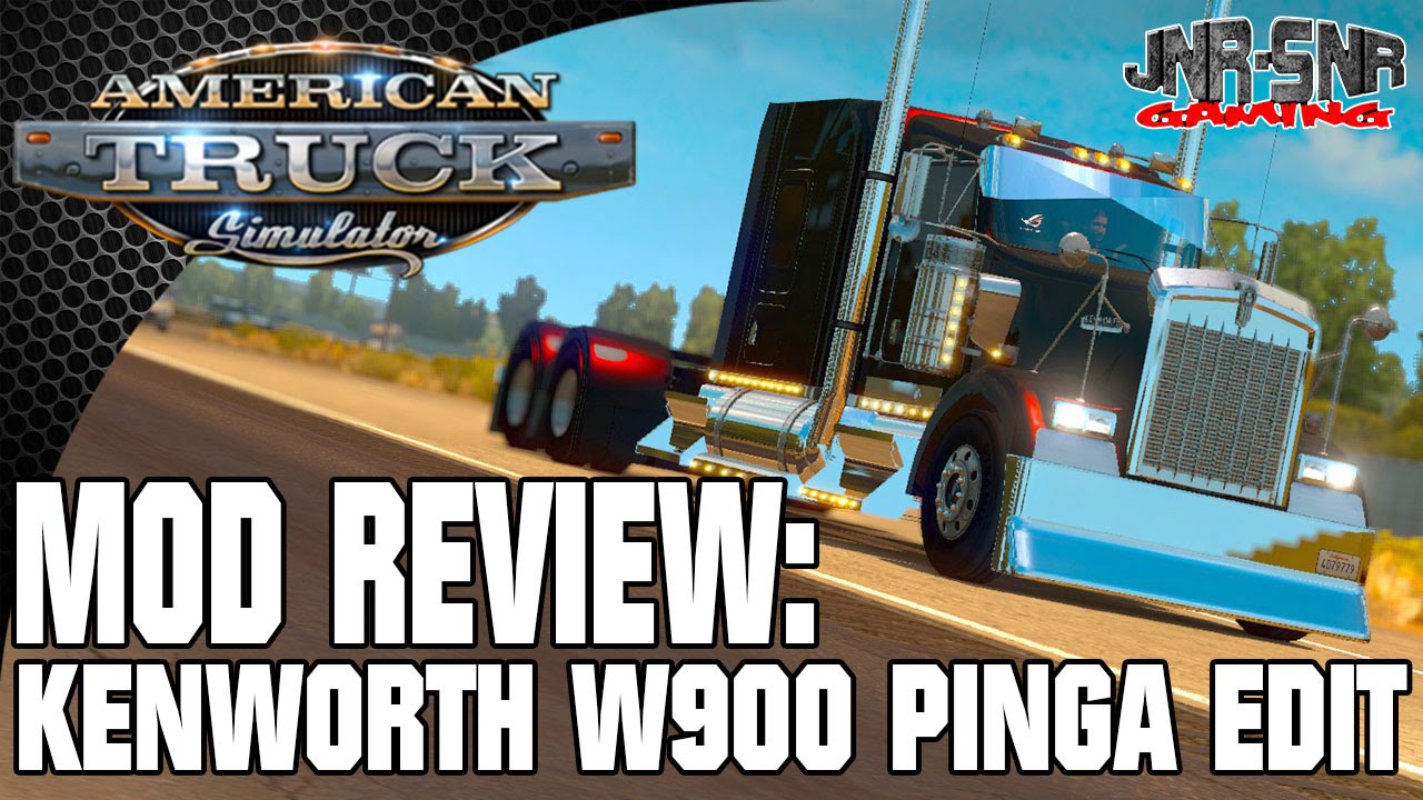 ATS | AMERICAN TRUCK SIMULATOR MOD REVIEW | Kenworth W900 1.3 Edit Pinga | ATS MOD REVIEW