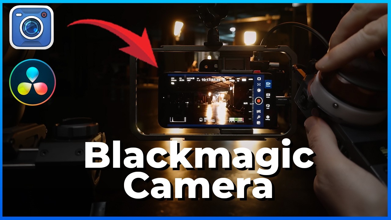 Convierte tu iPhone en cámara PRO con Blackmagic Camera App