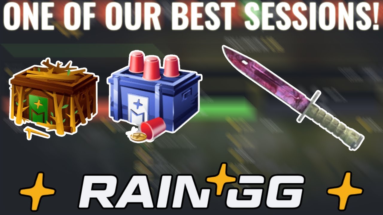 WE HAD ONE OF OUR BEST SESSIONS EVER ON RAIN.GG... MASSIVE $1100 BATTLE!