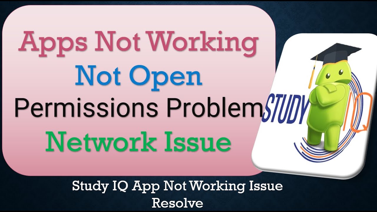 How to Fix Study IQ App Not Working | Not Open | Space Issue