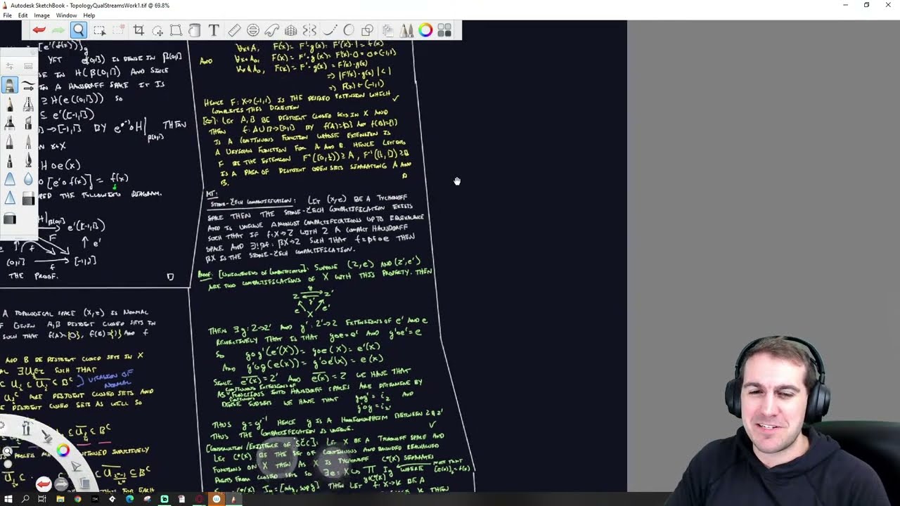 Stone-Čech Compactification of Discrete Spaces and The Space of Ultrafilters Top PhD Qual (Stream 4)