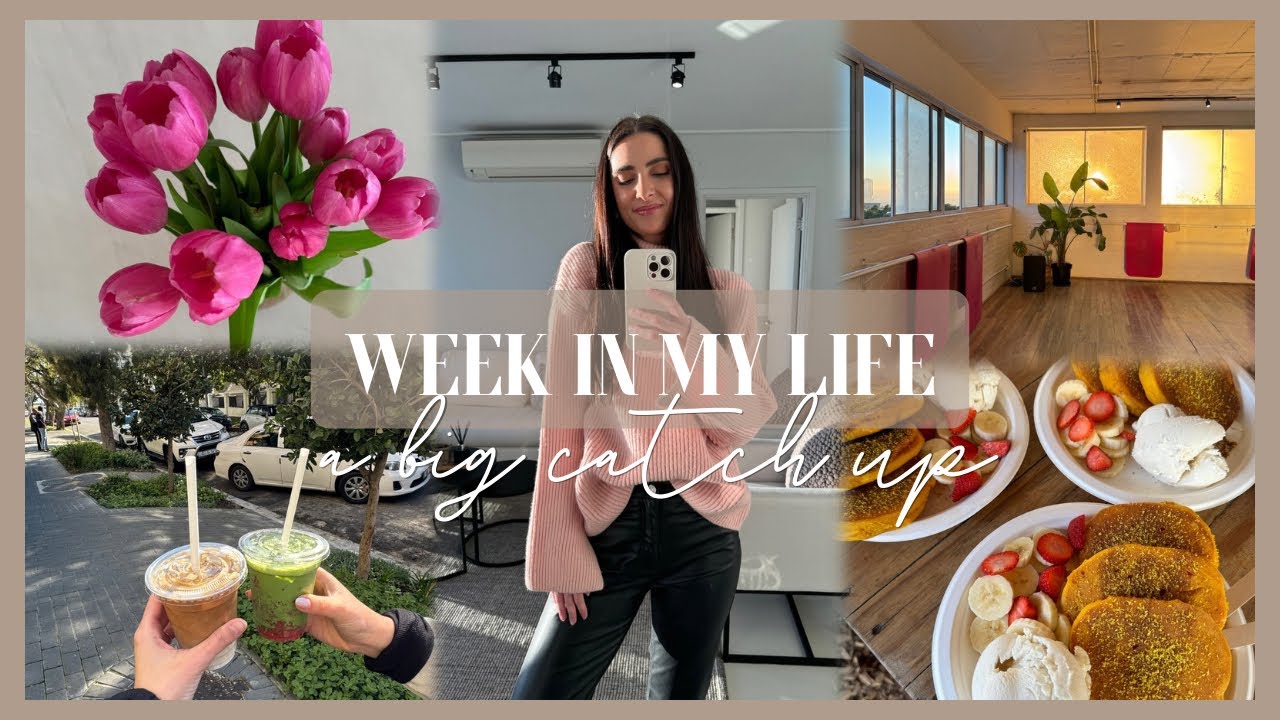 WEEK IN MY LIFE | workout routine, rainy days, non toxic living, high tea & catch up with me