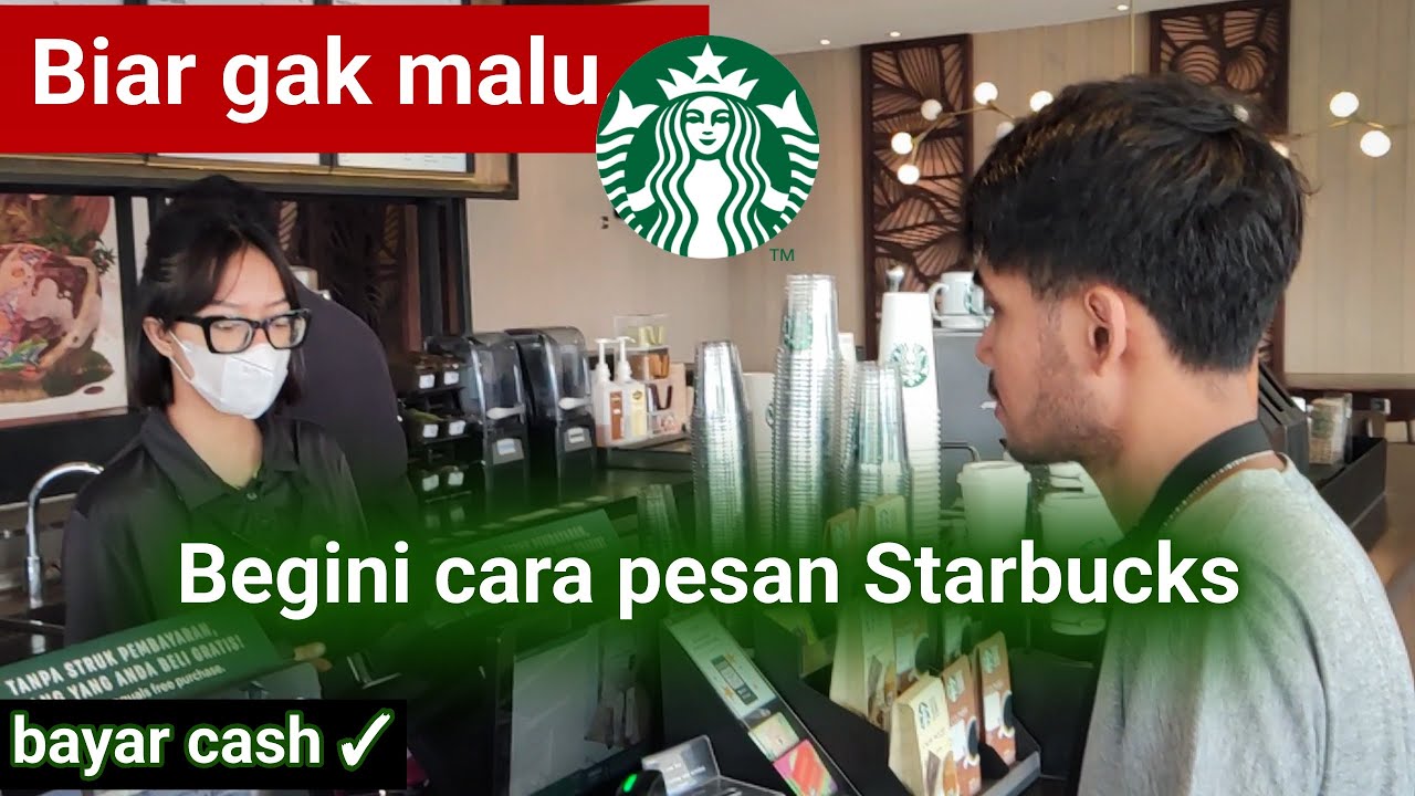 Cara pesan kopi Starbucks untuk pemula