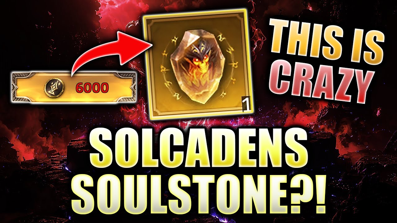 SELLING LORD SOULSTONES! Solcadens Legendary Hero Soulstone in Shop ... for 6k ⁂ Watcher of Realms